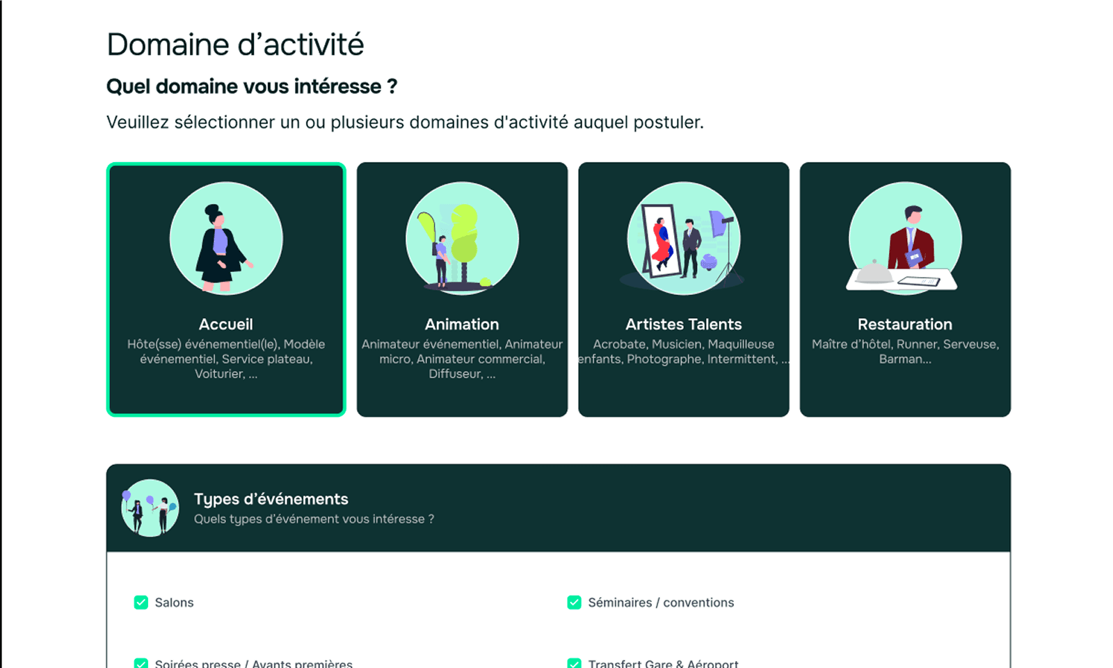 e-norela — interface client