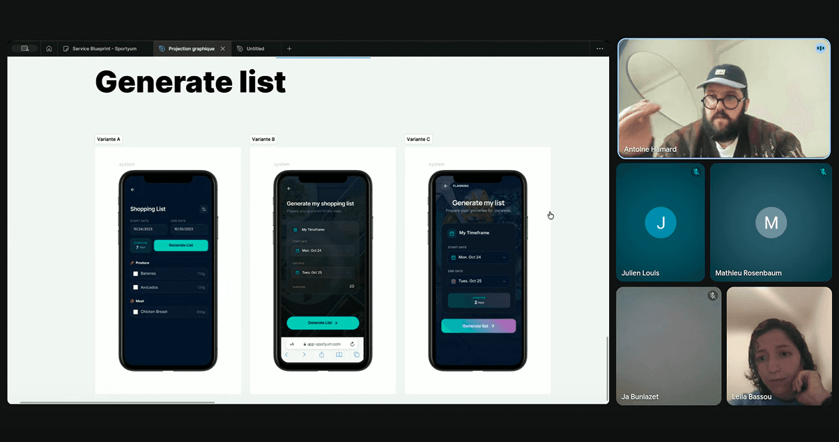 Design sprint — revue de sprint
